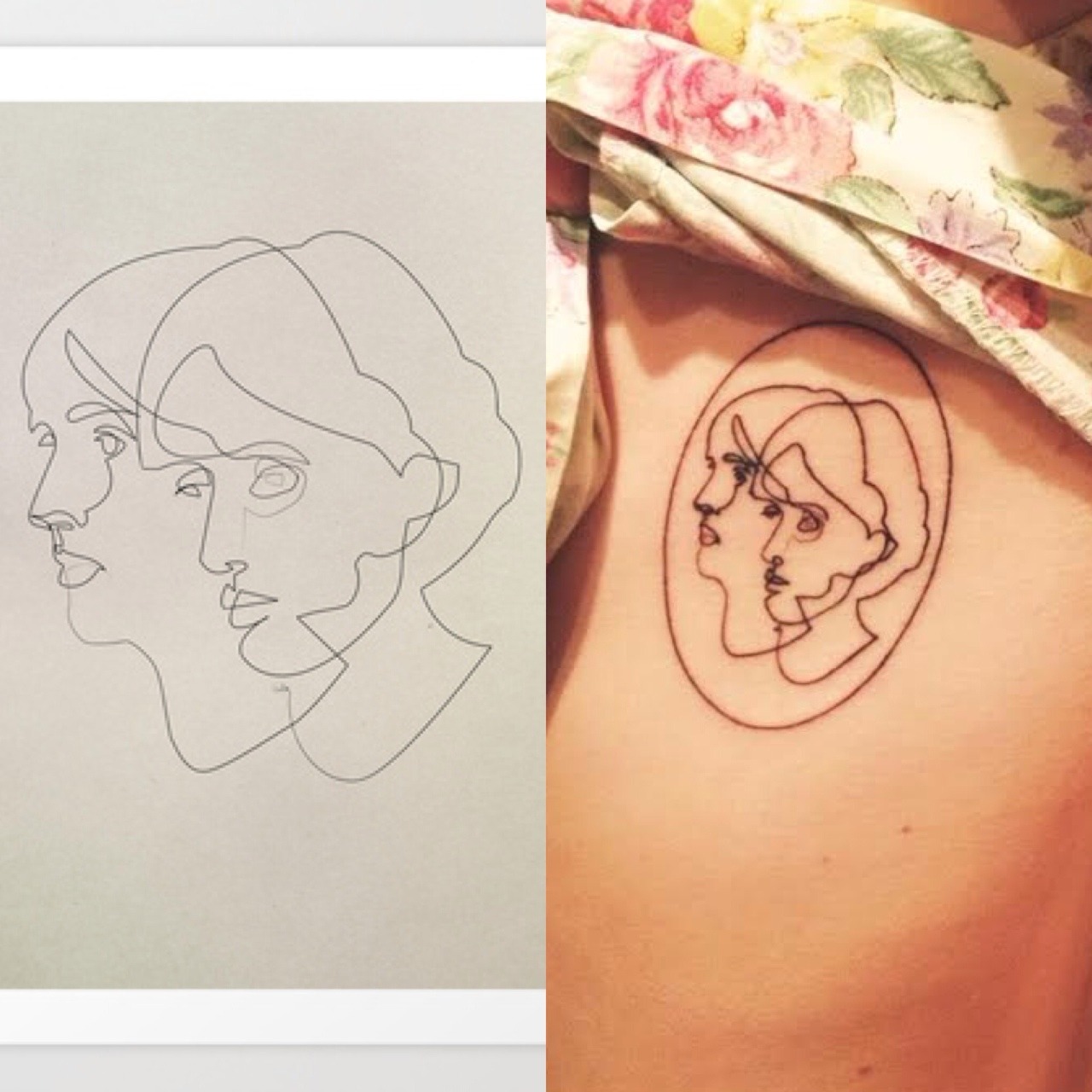  (Virginia Woolf as a tattoo. Beautiful ink work....)