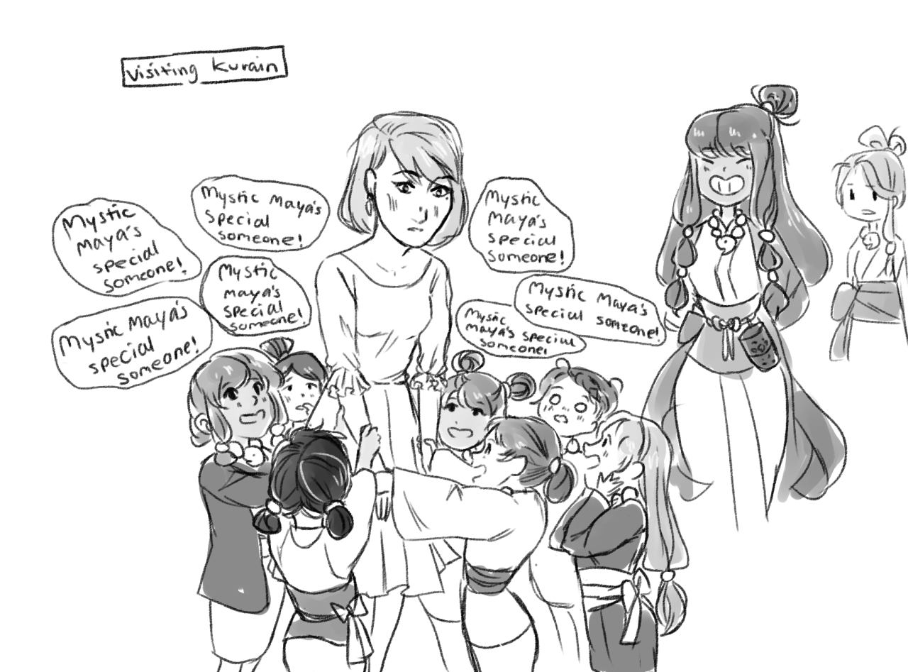 chigasu:  franmaya doodles (featuring wrightworth family)