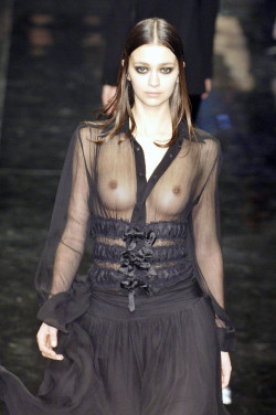 Morgane Dubled Jean Paul Gaultier, Fall 2005