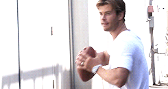 mcavoys:    Chris Hemsworth in Don’t Crack Under Pressure for TAG Heuer     Sweet