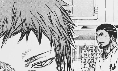 sasorri:   "No what I will be showing you will not be my basketball..It is Seirins basketball."  Kuroko no Basuke | Monochrome | Manga Cap 