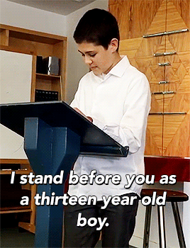 netgif:  Tom’s Coming Out Speech