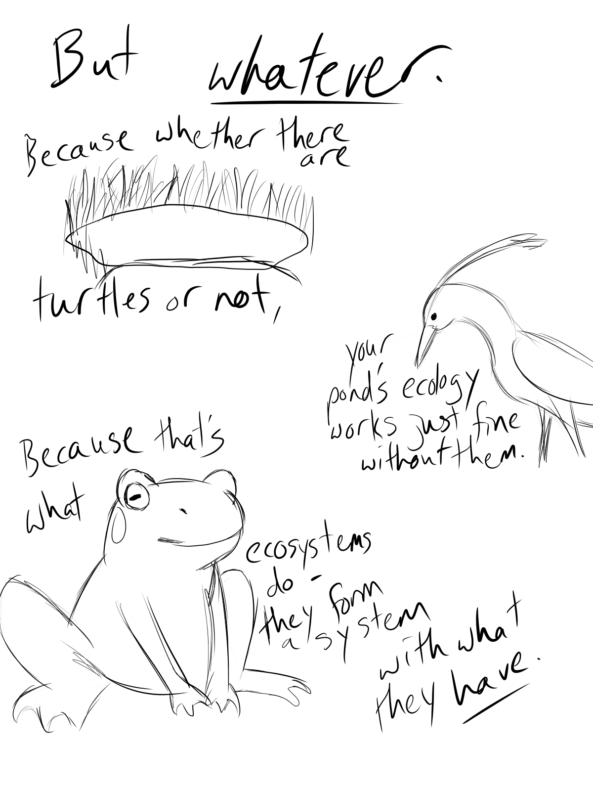dragonheartftherpays:  I did a very quick, sketchy comic because I was extremely