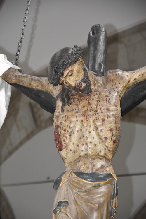Crucifixus dolorosus @ Church of St. Severin, Cologne (c. 1330).