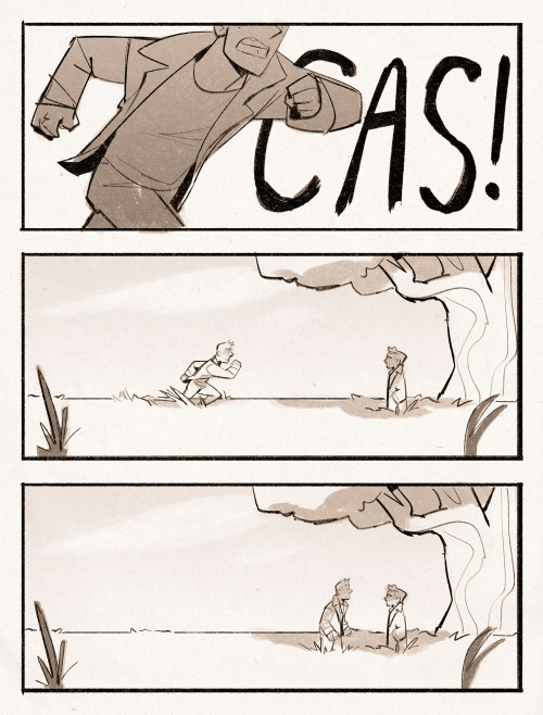 redwing:my lil 15x20 coda comic!!!! heres how onion field cas can still win <3