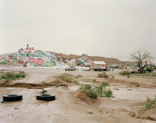 mossfull:Salvation Mountain, by Leonard Knight, an artist who dedicated his life to building this mo