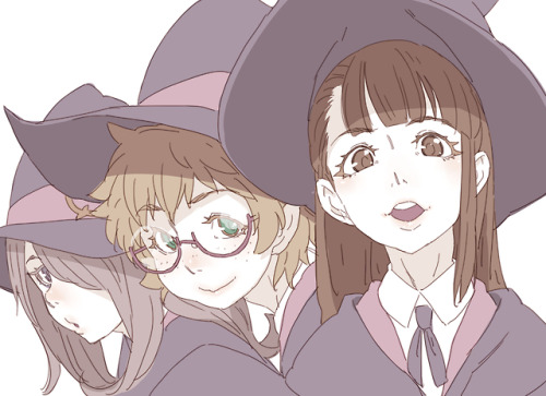 utadasam72: Little Witch Academia Main Characters By: Cyocyo 
