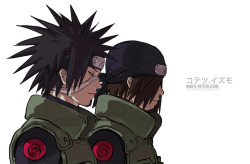 908123751:    Kotetsu and Izumo from NARUTO  