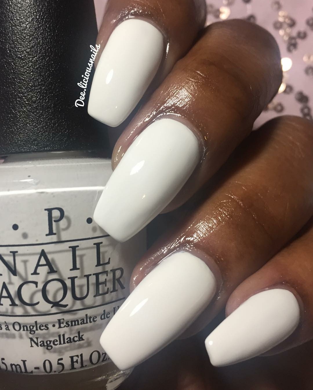 O.P.I | OPI Alpine Snow NLL00 Fresh, crisp white nail polish, perfect for  French-look tips.15ml 0.5 fl.oz. | HKTVmall The Largest HK Shopping Platform