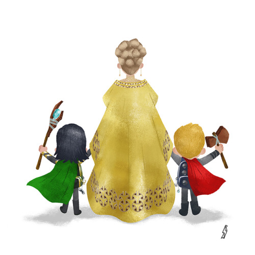 Families from Winterfell and Asgard are now available in my Super Families online store here :https: