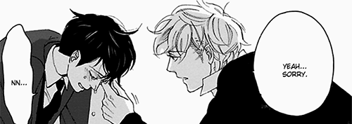 Edi's reading yaoi