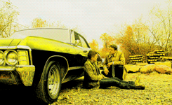 mishacolins: Dean x Cas + colors