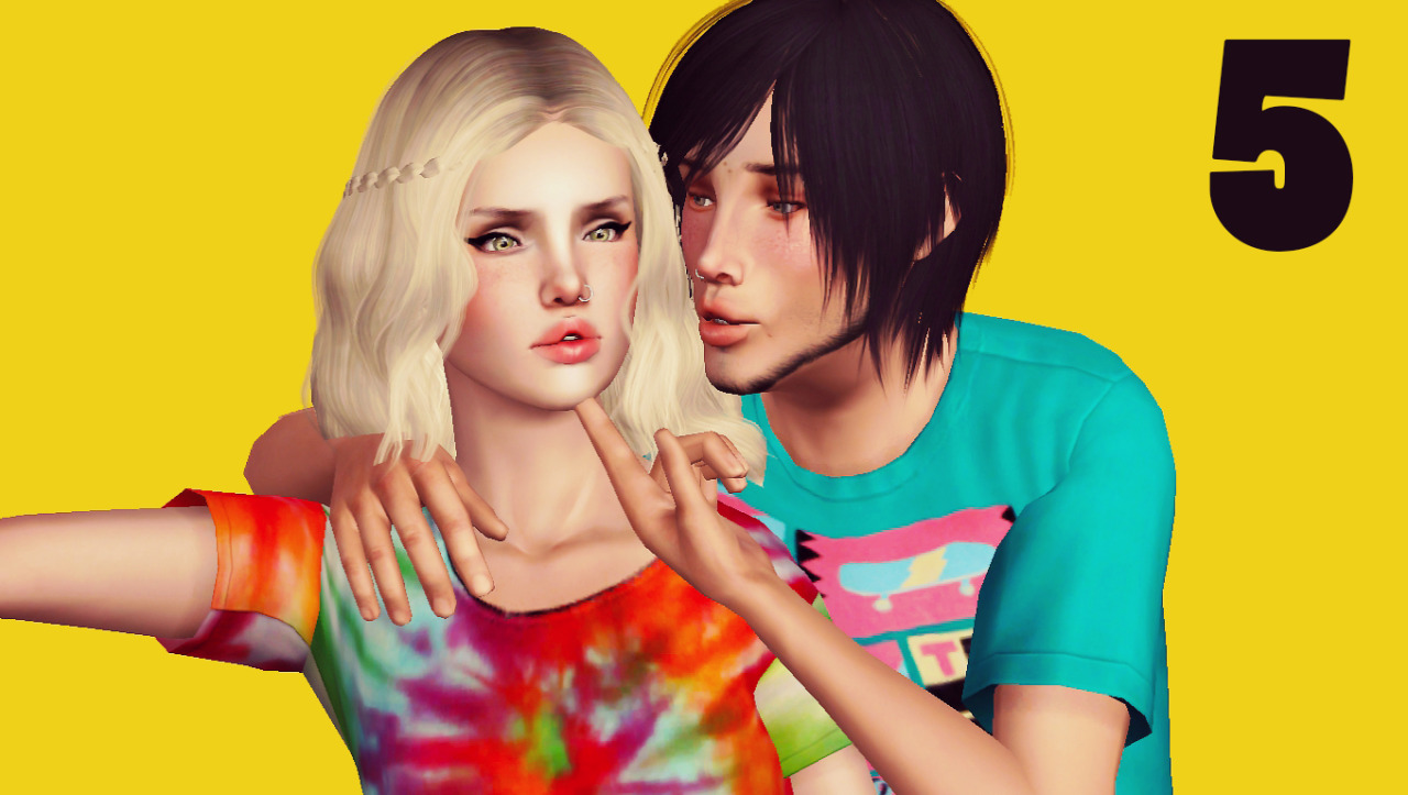 Dear Kim's Sims - overrides paired selfie poses overrides paired...