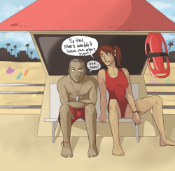 robotsharks:  Summer Au: After many summers