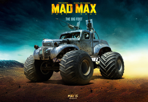 postapocalypticflimflam: pinstripesuit: lostmymojo: I love how the vehicles from Mad Max: Fury 