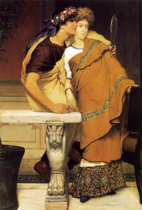 The Honeymoon, 1868, Lawrence Alma-TademaMedium: oil