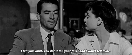 gpecks:It’s a bet. Roman Holiday (1953) Dir. William Wyler