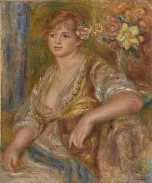 netlex: Catherine Hessling Catherine Hessling. Pierre-Auguste Renoir - Blonde à la rose Catherine Hessling. and Jean Renoir  