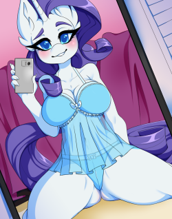 neekophobia: Fashion pon I actually really like Rarity! I was only going to do the nude version but I am glad I did the SFW(ish?) version too DeviantArt | Twitter | Furaffinity  &lt; |D’‘‘‘‘