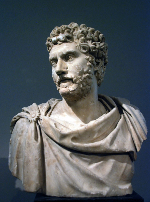 myglyptothek:Portrait of an officer. Aquired in 1930 in Rome. 140-160 AD. Marble. Staatliche Museen 