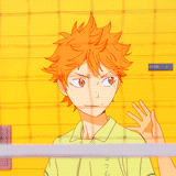 vyctornikiforov:  Hinata Shouyou “Middle Blocker. Hinata has an unusually high ability to jump. Since he was young, Hinata trained his legs to compensate for his lack of height. He joins Karusuno High School Volleyball team and amazes the team with
