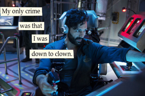 jessequicx:The Expanse crew in A Guide to Troubled BirdsBonusand 