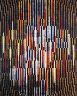 slcvisualresources:  Adolf Fleischmann, Abstract(1959, oil on canvas)Adolf Richard Fleischmann (18 March 1892 Esslingen am Neckar - 28 January 1968 Stuttgart). German abstract painter. His late work evolved into constructivism; he is considered a precurso