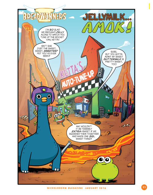nickanimationstudio: Nick Mag #7 is on sale today! Get rid of those post-holiday blues with new adve