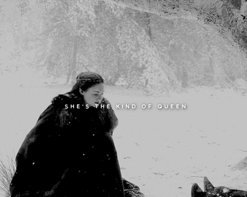 elizabthturner: You’re the only Stark in Winterfell.                                   Until I retur