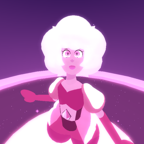 quicktiger-rblx: Massive Pink Diamond model update!! I gave her those big diamond eyes like the others!!