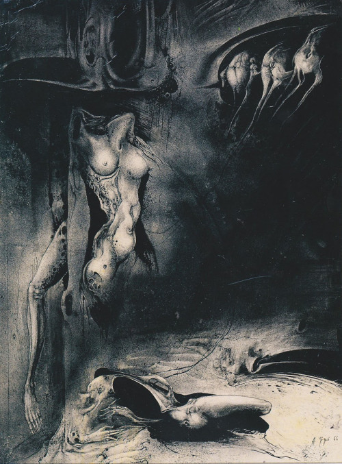 Porn Pics sakrogoat:  H. R. Giger - Organic Matter