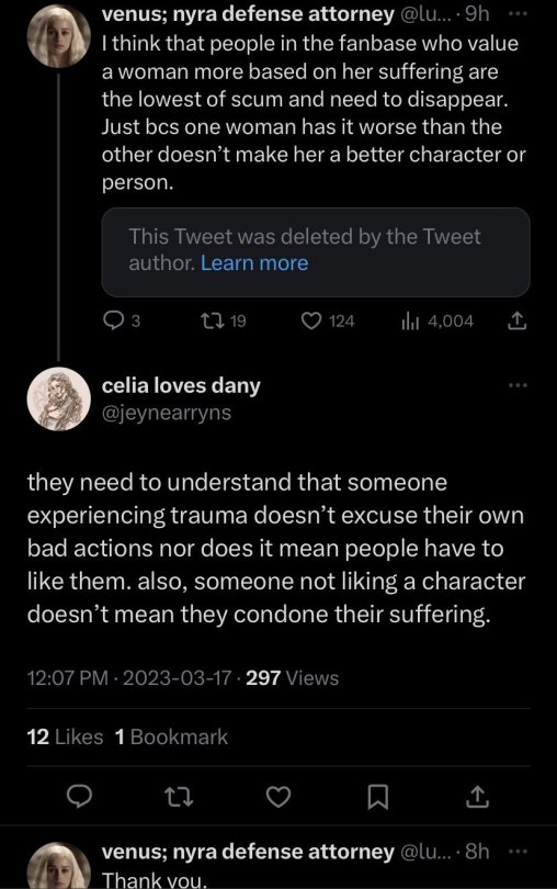 It's Impossible To Like This Fandom Just Based On How They Talk About Sexual Abuse And The Female Characters