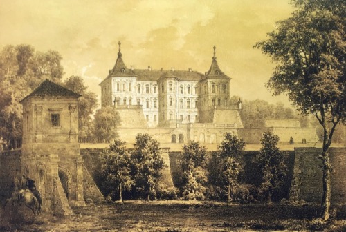 The Old Estates of Ukraine by Napoleon Orda, 1870s1. Olesko, Lviv Region2. Pidhirtsi, Lviv Region3. 