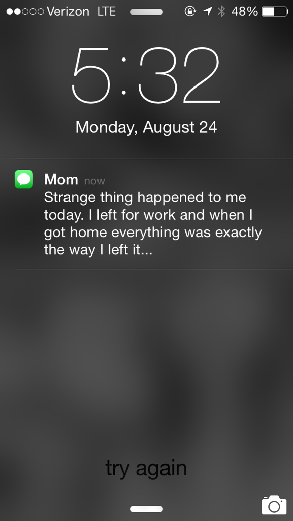 lolfactory:  Just moved into college yesterday… Looks like mom misses me ➨ funny