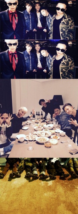 man-womanfromvenus: Just some ot5 moments from their instagram