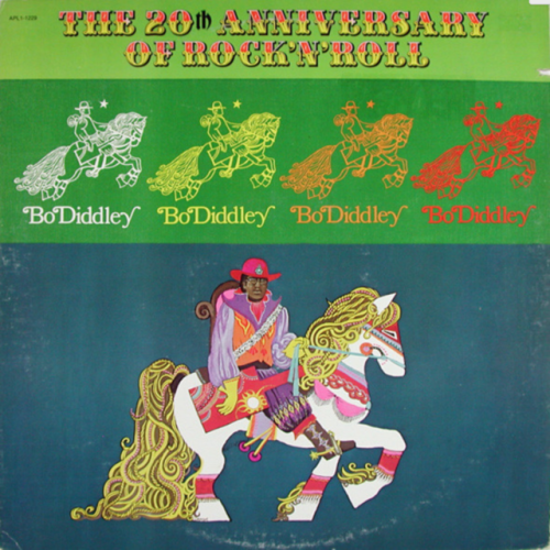 myrecordcollections:Bo DiddleyThe 20th Anniversary of Rock n Roll@ 1976 US Pressing*****A very stran
