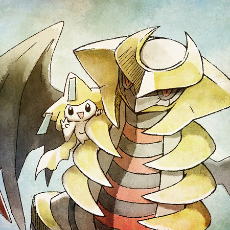 gourgeist:Giratina & Jirachi