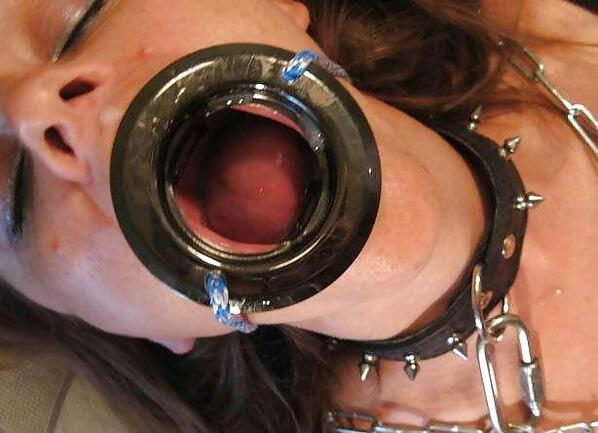 littlejetgirl:  ultimate-degradation:  Perfect device. It is her job to swallow anything