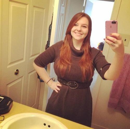 luckylcr:  Throwback to when my hair looked red but it wasn’t! Slowly going to