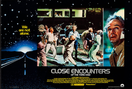 Close Encounters of the Third Kind, Italian lobby card (fotobusta). 1977