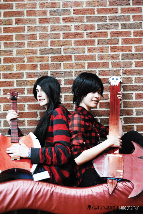 Zenkaikon 2013 | Nikon D3000 | Photoshop CS5 | Characters: Marshall Lee and Marceline | Cosplayers: 