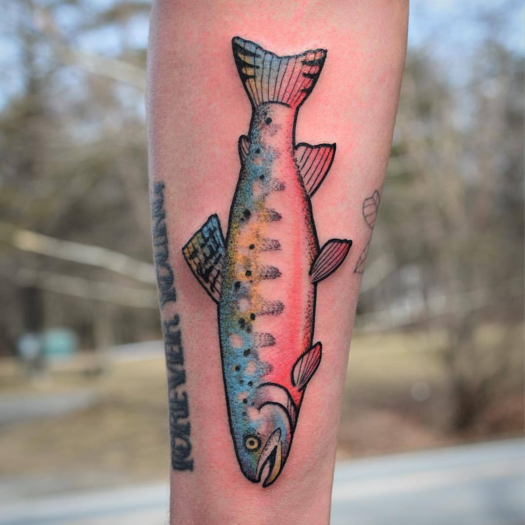 250 Trout Tattoo Ideas To Give You A Boost Forward In Life