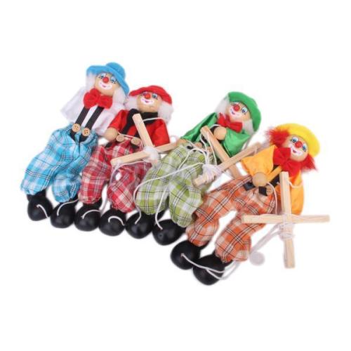 Clown stuff!Pull toy 1 ($3.09) - Jack-in-the-box ($15) - Stacking toys ($9.50)Pull toy 2 ($7) -