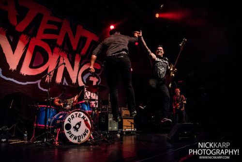 Patent Pending at Playstation Theater in NYC on 3/10/17.www.nickkarp.com
