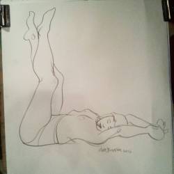 Thanks Katia.  Drawing at Dr. Sketchy’s