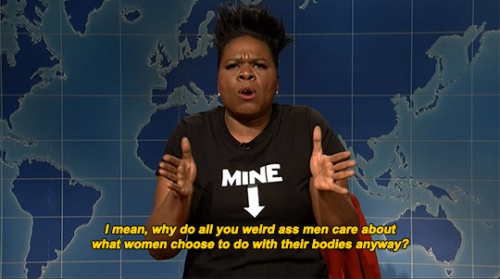 bob-belcher:SNL Weekend Update: May 18th 2019, Leslie Jones on the new abortion laws