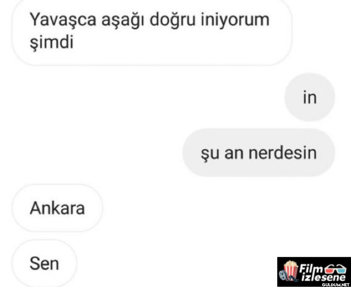 Yavaşca aşağı doğru...