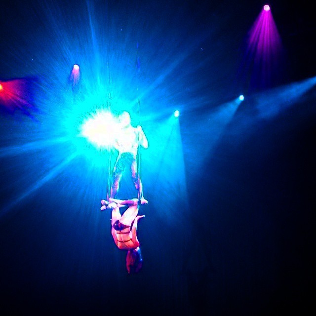 Amazing sensual trapeze burlesque circus performance ♥ ♥ ♥ #bhof #bhof2015