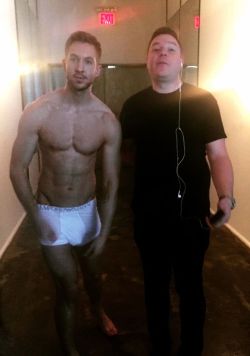 celebrityboyfriend:Calvin Harris poses in