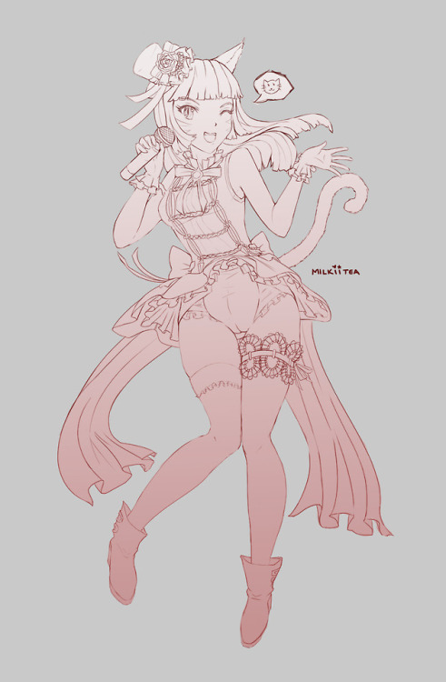 Sex milkiitea:   WIP of the 4th FFXIV Idol :O pictures